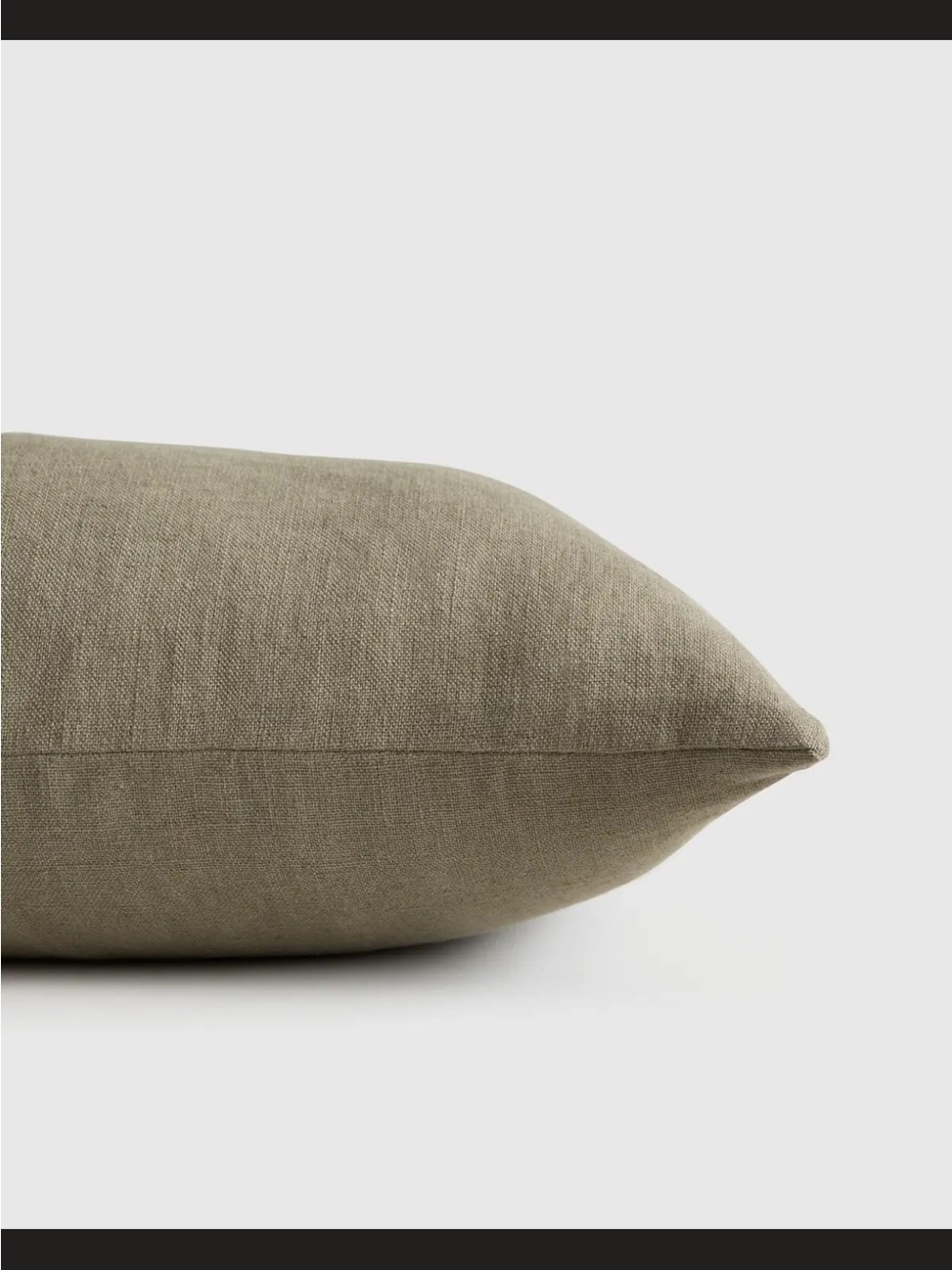 Quince European Linen Oversized Lumbar Pillow Cover NWOT - Picture 3 of 4